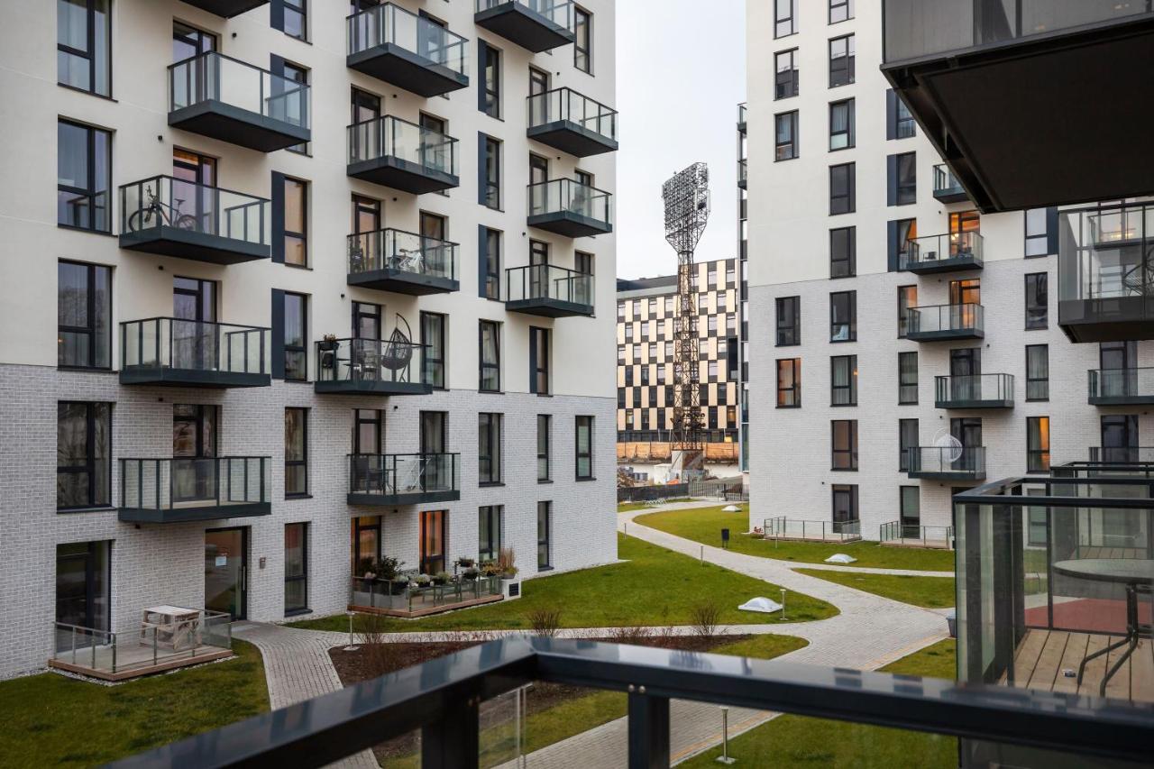 City Center Sanctuary Modern Business-Class Studio With Free Parking In The Heart Of Vilnius VNO Exterior foto